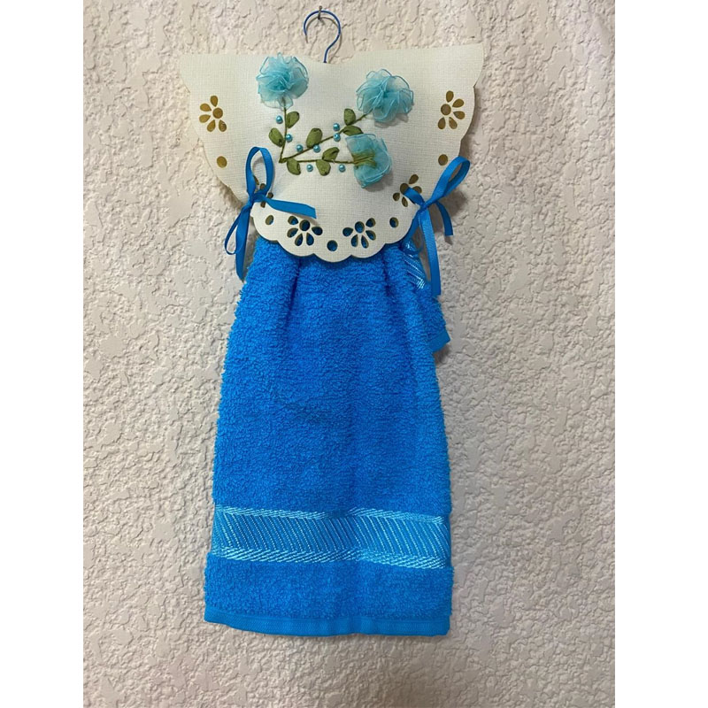 Toallero personalizado Azul